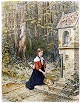 Bild: Andacht im Walde&nbsp;&ndash; Klick zum Vergr&ouml;&szlig;ern