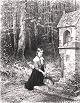 Bild: Andacht im Walde&nbsp;&ndash; Klick zum Vergr&ouml;&szlig;ern